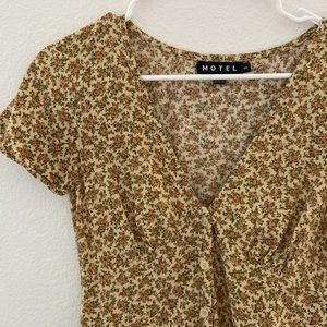 MOTEL (via Urban Outfitters) Midi dress.